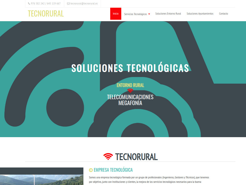 Imagen Web Tecnología entorno rural